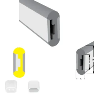 06*16 Silicone Neon Tube Flex Strip LWTG0616-4 – Silikon-Neon-Flex